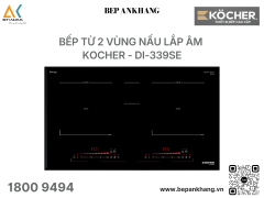 Bếp từ 2 vùng nấu Kocher DI-339SE - Nhập khẩu Hàn Quốc